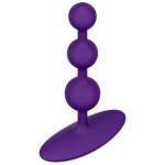 ROMP - AMP PERLE ANALALI IN SILICONE FLESSIBILE VIOLA 12,5 CM VIOLA